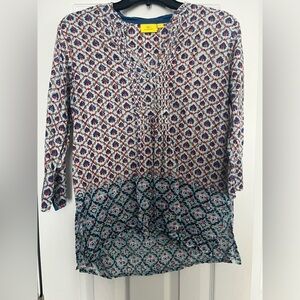 Roberta Roller Rabbit multi color medium shirt